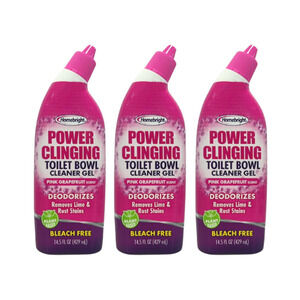 3 pk HOMEBRIGHT Power cleaning Toilet Bowl cleaner GEL 14.5onz each